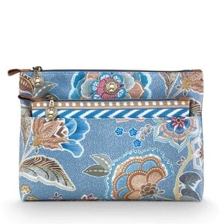 Pip Studio Toilettas - Caryn - Matata Blue