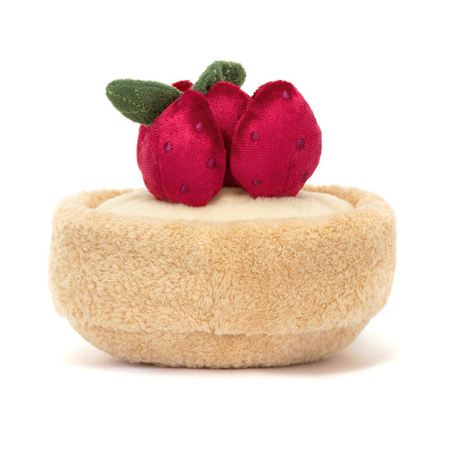 Jellycat Knuffel - Amuseable - Fleurette Tarte Aux Fraises