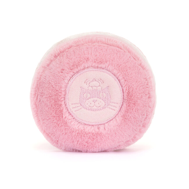 Jellycat Knuffel - Amuseable - Mia Macaron (Framboise)