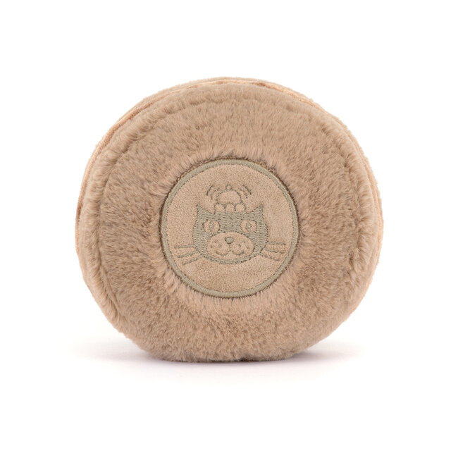 Jellycat Knuffel - Amuseable - Mona Macaron (Chocolate)