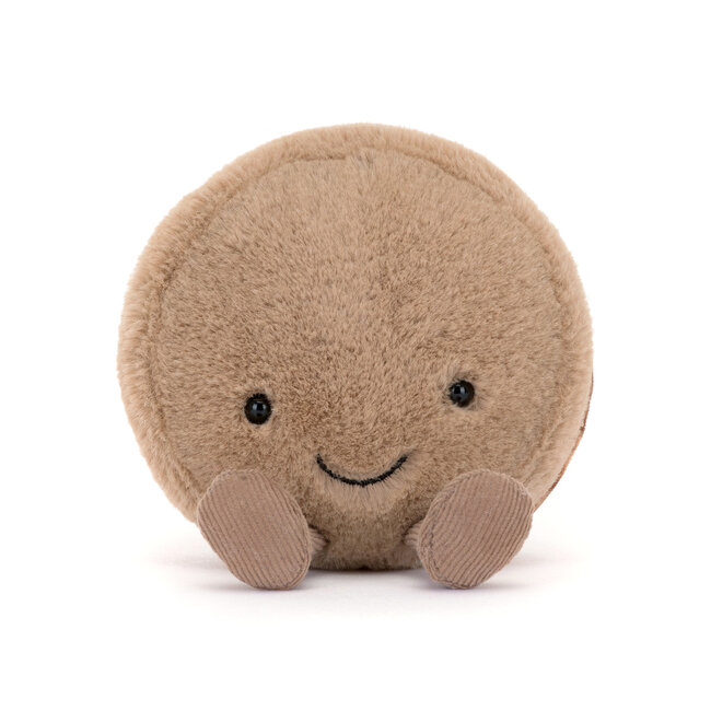 Jellycat Knuffel - Amuseable - Mona Macaron (Chocolate)