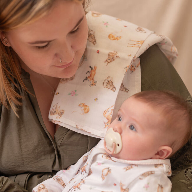 Wrendale Mousseline doek - Little Forest