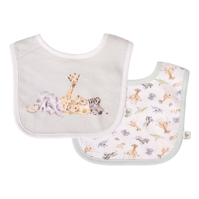 Wrendale Set Slabbetjes - Little Savannah