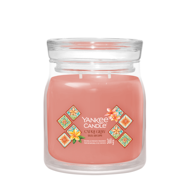 Yankee Candle Capri Beach Glow - Signature Medium Jar