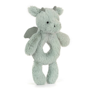 Jellycat Bashful Dragon - Ring Rattle