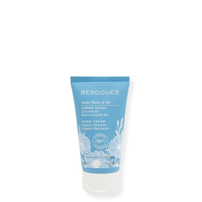 Berdoues 1902 - Handcreme - Musc Blanc & Lin
