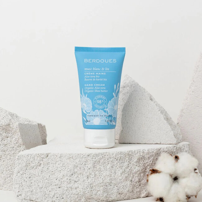 Berdoues 1902 - Handcreme - Musc Blanc & Lin