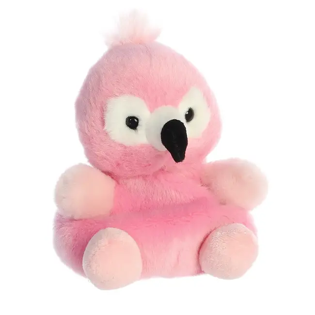 Palm Pals Knuffel - Pinky Flamingo