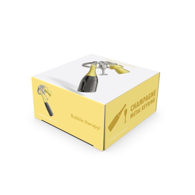 Metalmorphose Sleutelhanger - Champagne