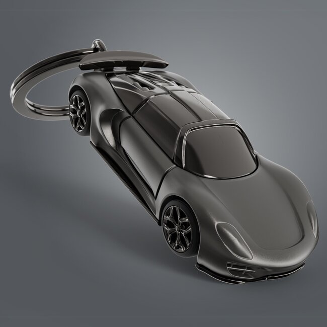 Metalmorphose Sleutelhanger - Black Supercar