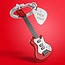 Metalmorphose Sleutelhanger - Electric Guitar