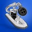Metalmorphose Sleutelhanger - Rubbet Motorboat