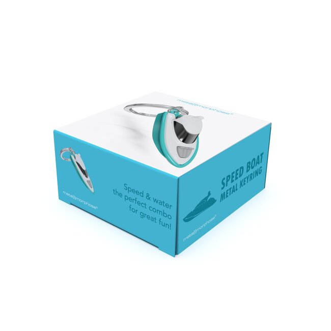Metalmorphose Sleutelhanger - Speed Boat