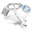 Metalmorphose Sleutelhanger - Travel Lover