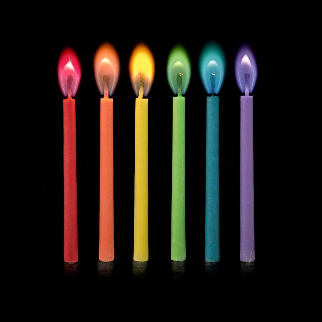 Legami Party Candles - Gekleurde Vlam