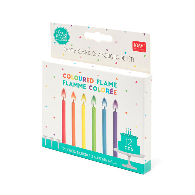Legami Party Candles - Gekleurde Vlam