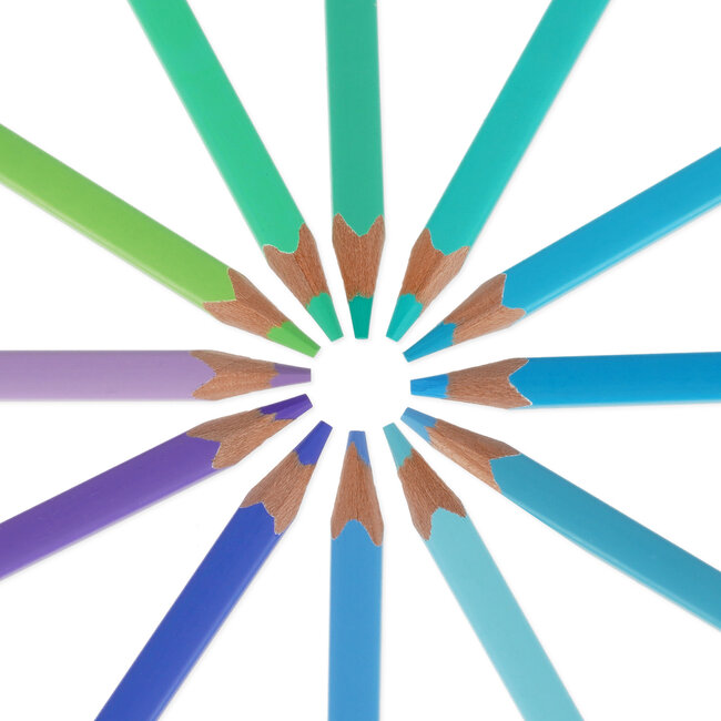 Legami Love Colourfully - Ocean Pallet Kleurpotloden