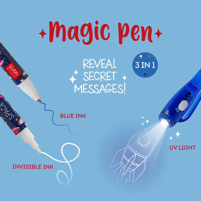 Legami Magic Pen - Invisible Ink - Space