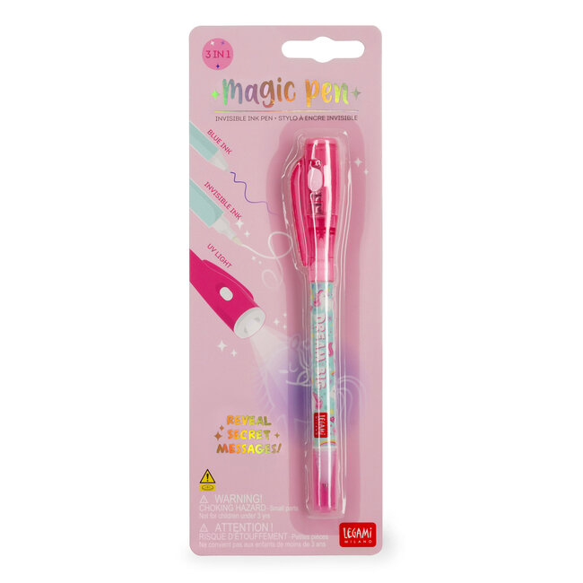 Legami Magic Pen - Invisible Ink - Unicorn