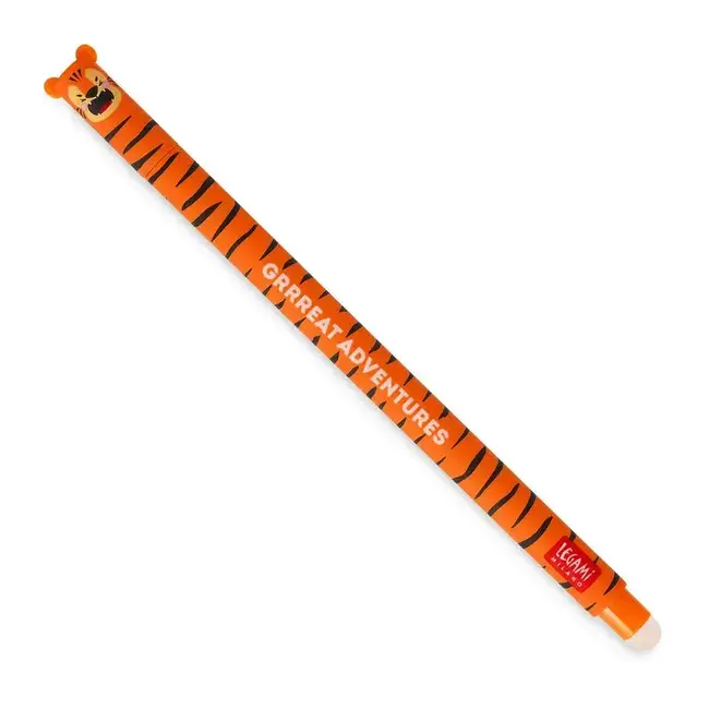 Legami Erasable Gel Pen - Tiger