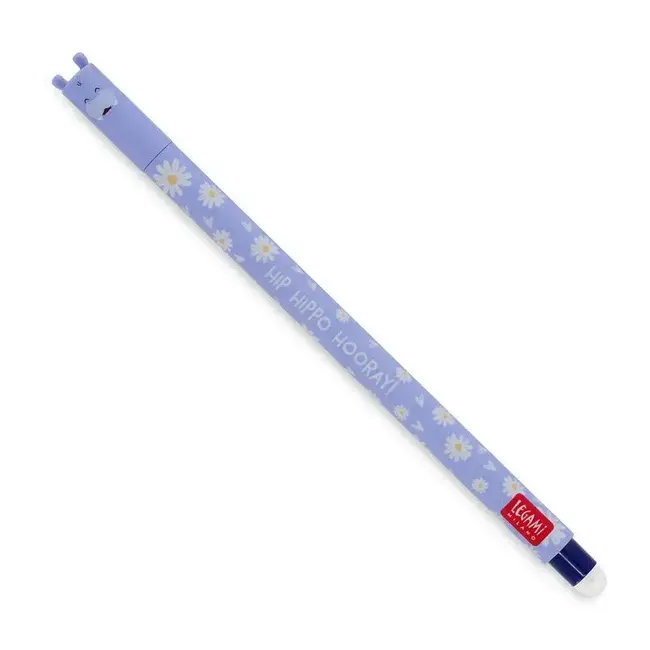 Legami Erasable Gel Pen - Hippo