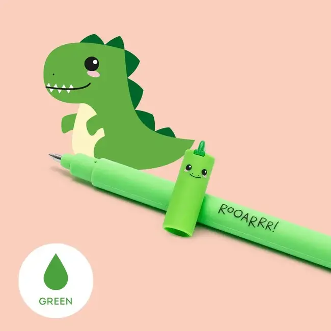 Legami Erasable Gel Pen - Dino