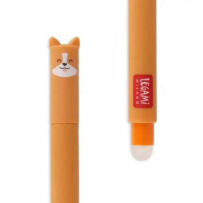 Legami Erasable Gel Pen - Corgi