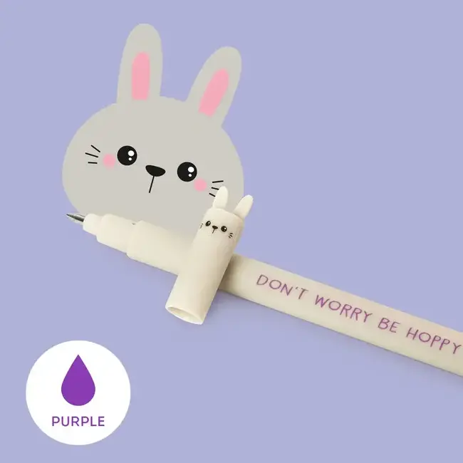 Legami Erasable Gel Pen - Bunny