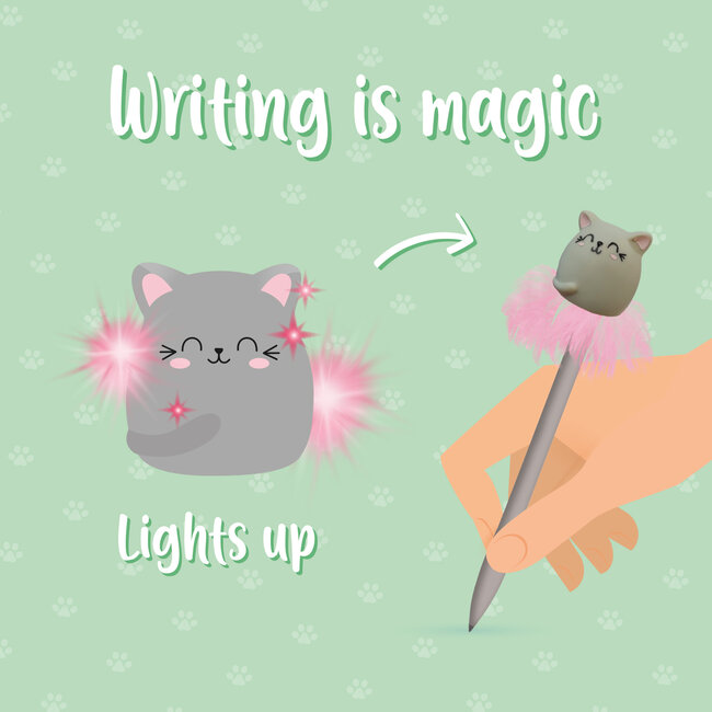 Legami Kitty - Light Up Pen
