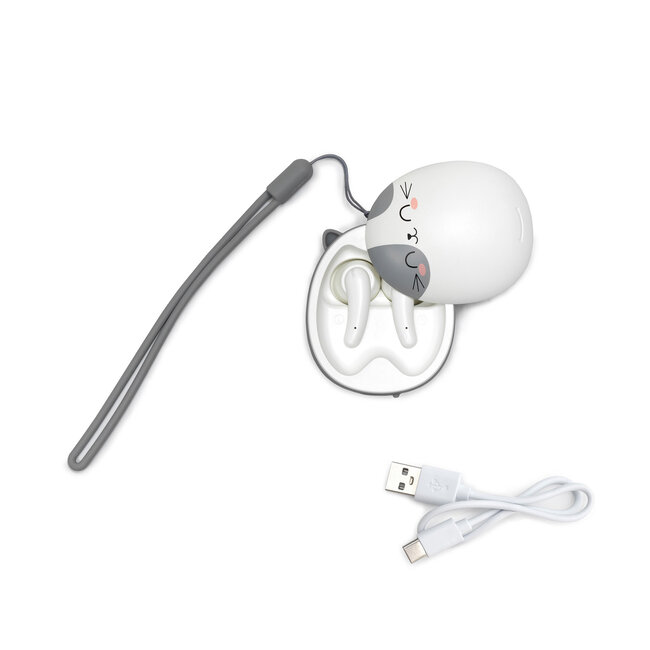 Legami Kitty - Bluetooth Oordopjes