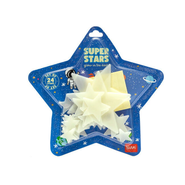 Legami Glow in the Dark - Stars