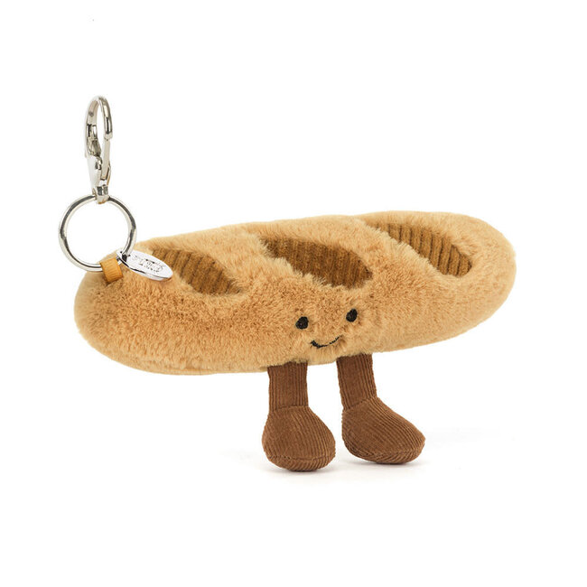 Jellycat Bag Charm - Amuseable Baguette