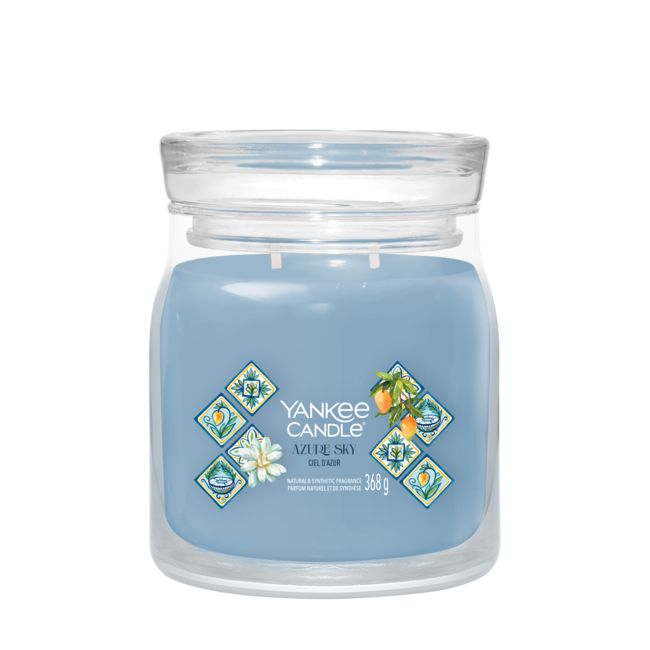 Yankee Candle Azure Sky - Signature Medium Jar
