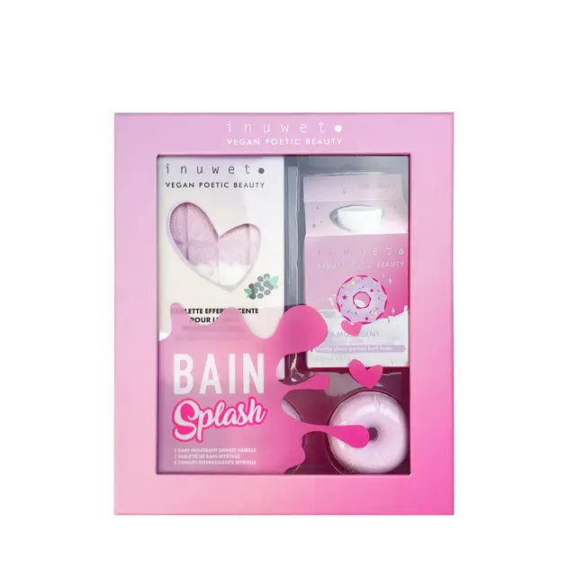 Inuwet Bath Fun Giftbox - Donut Splash