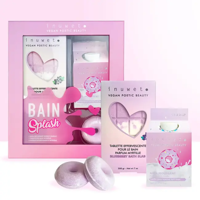 Inuwet Bath Fun Giftbox - Donut Splash