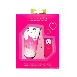 Inuwet Giftset Lippenbalsem & Handcreme - Cherry