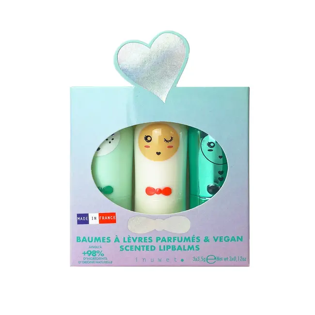 Inuwet Trio Lippenbalsem - Seashell