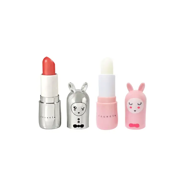 Inuwet Duo Lippenbalsem - Cloé - Coconut & Strawberry