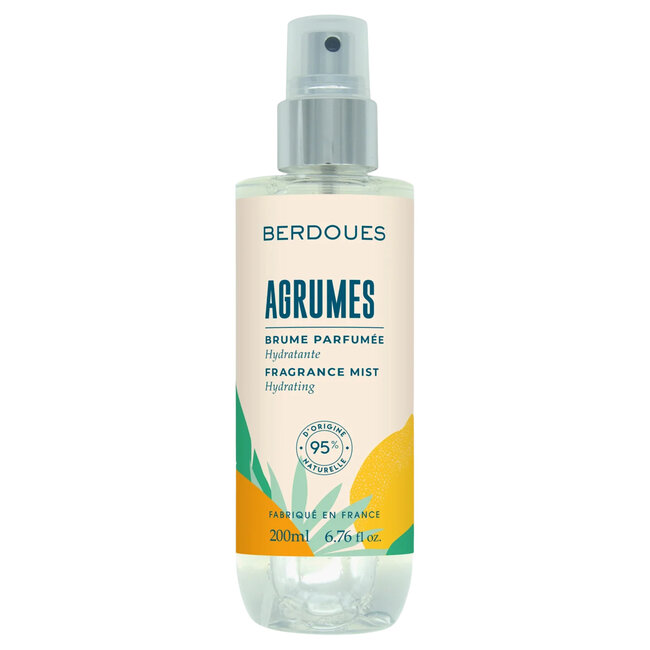 Berdoues Body Mist Hydratante - Agrumes