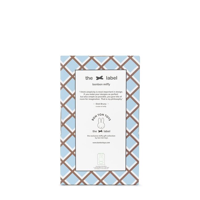 Bon Ton Toys Knuffel Nijntje - Giftbox Bonbon Blue