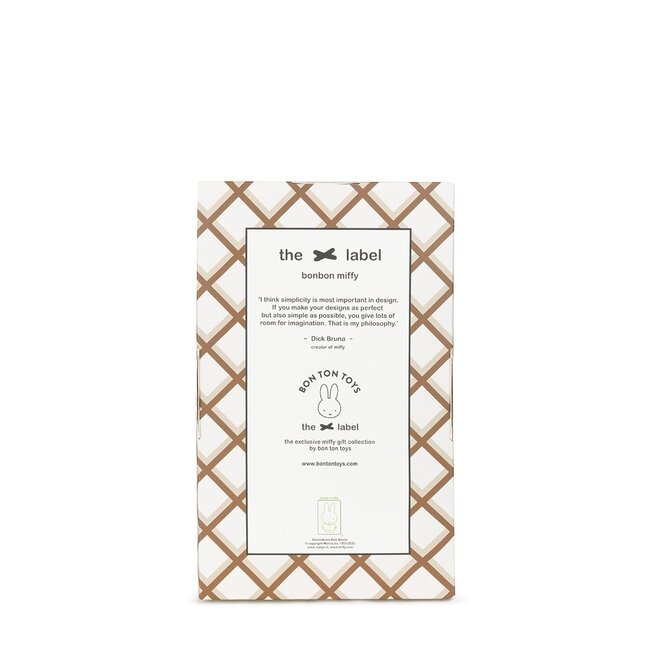 Bon Ton Toys Knuffel Nijntje - Giftbox Bonbon Cream