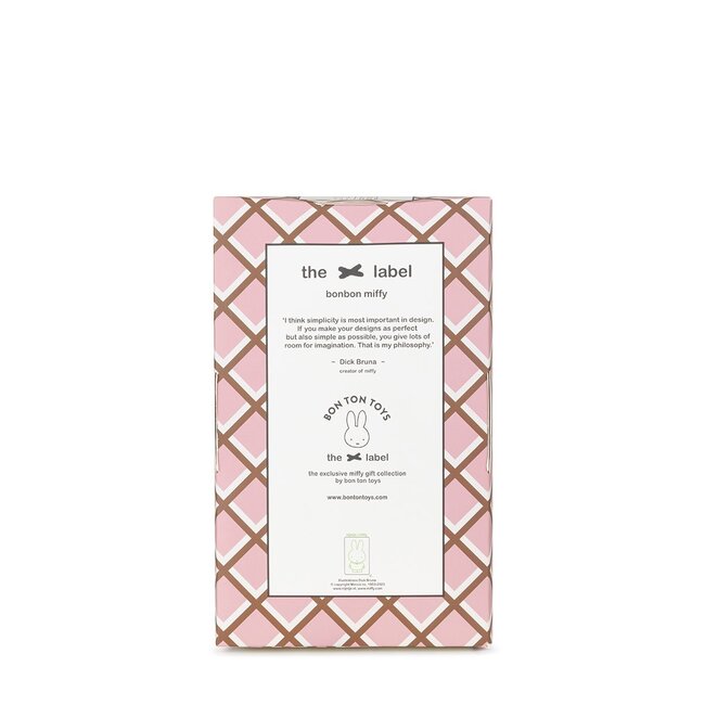 Bon Ton Toys Knuffel Nijntje - Giftbox Bonbon Pink