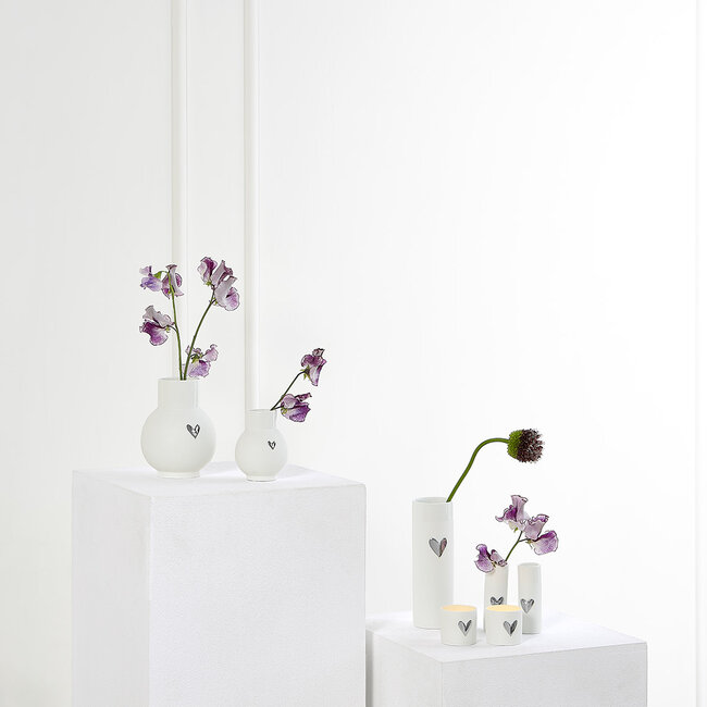 Räder Vaas - Silver Heart