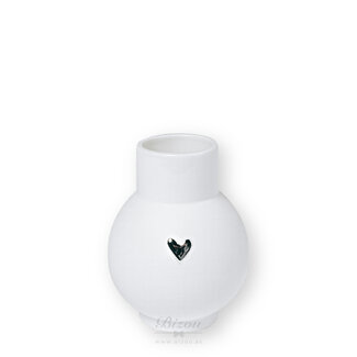 Räder Vaas Mini - Silver Heart