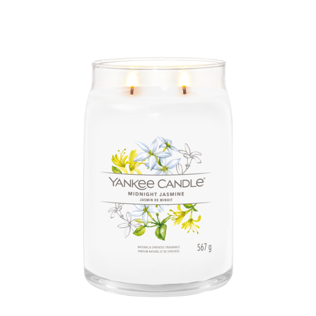 Yankee Candle Midnight Jasmine - Signature Large Jar