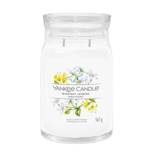 Yankee Candle Midnight Jasmine - Signature Large Jar