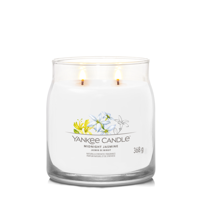 Yankee Candle Midnight Jasmine - Signature Medium Jar