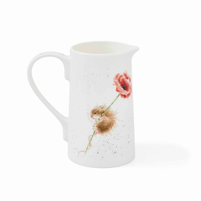 Wrendale Kruik - Mouse Poppy