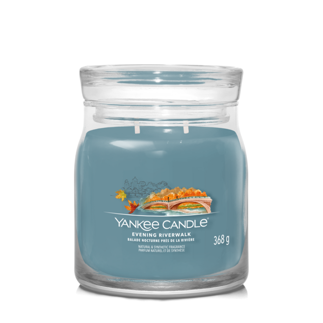 Yankee Candle Evening Riverwalk - Signature Medium Jar