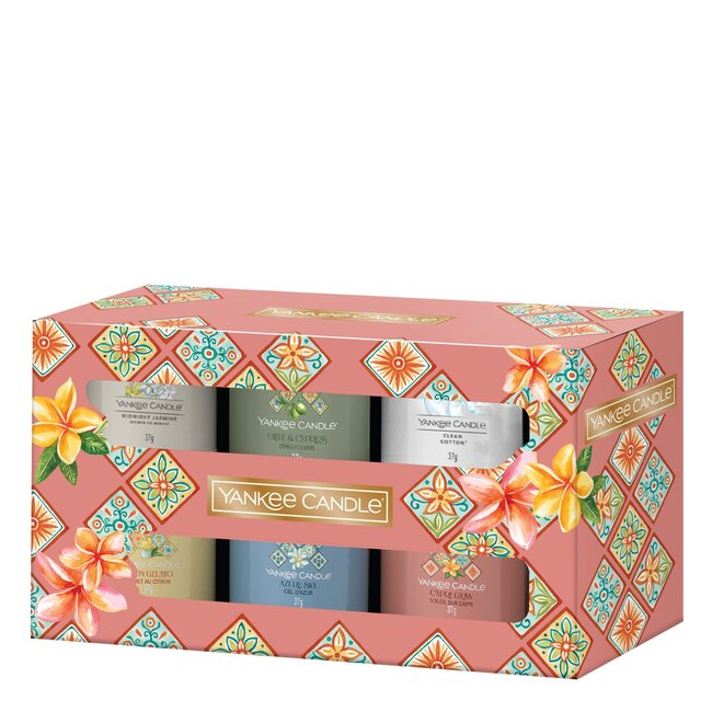 Yankee Candle Hello Italy! - Giftset 6 Filled Votives